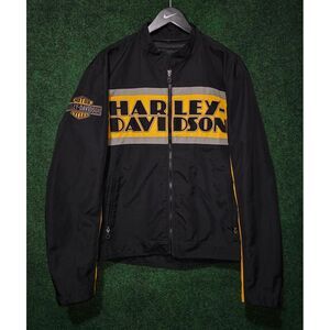 Harley-Davidson Jacket Flames Bar Shield Logo luxury‎ jacket